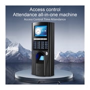 Time Attendance Fingerprint Access Control Machine Time Clock for Employees Attendance ,Versatile Punching Options