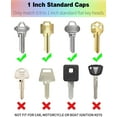 16 Pack Colorful Plastic Key Cap Tags and Identifier Covers for ...