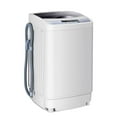 thumbnail image 1 of Giantex Full-Automatic Washing Machine, 1.34 Cu.ft Compact Washer w/10 Programs, 8 Water Levels & LED Panel, 9.92 Lbs Capacity Portable Cloth Washer and Spinner w/Drain Pump, 1 of 10