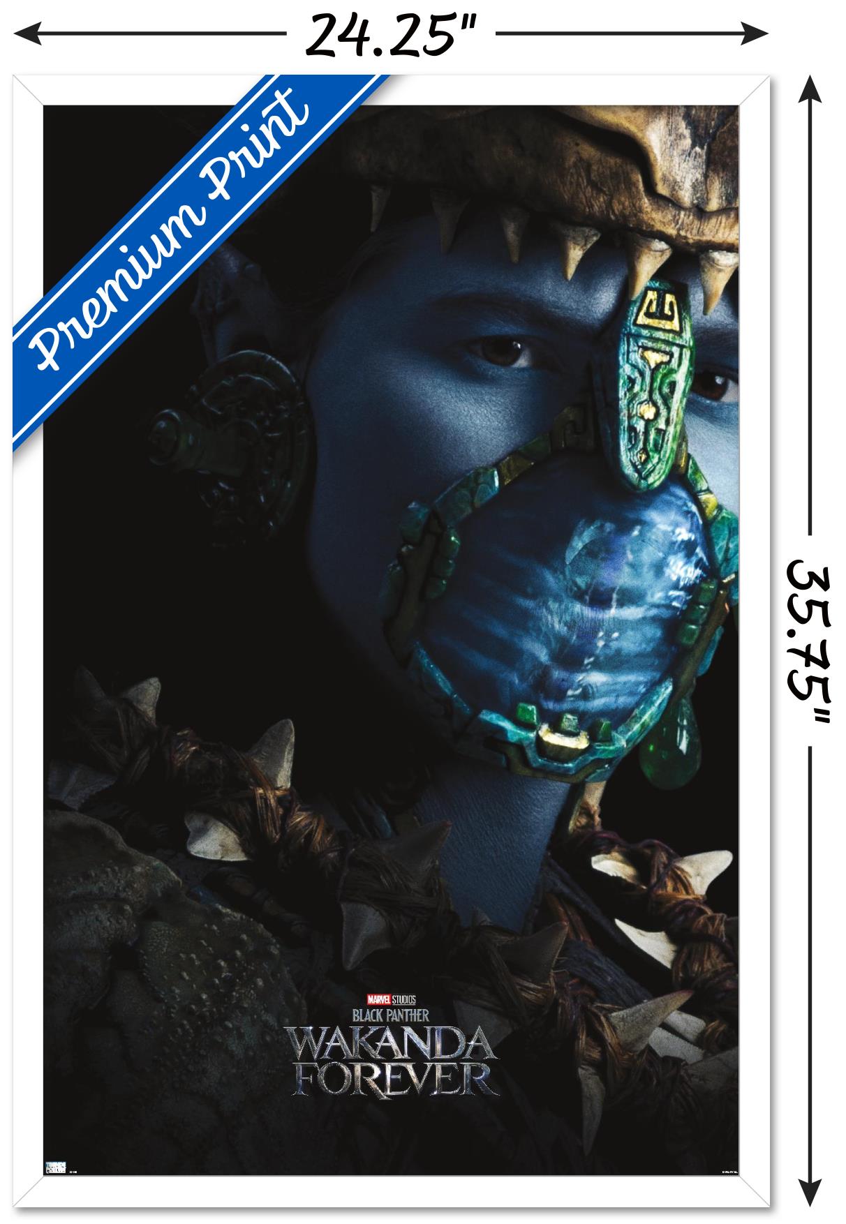 Marvel Black Panther: Wakanda Forever - Attuma One Sheet Wall Poster, 22.375" x 34" Framed