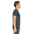 thumbnail image 3 of Bella Canvas Mens CVC Jersey Tee, 3XL, Heather Navy, 3 of 3