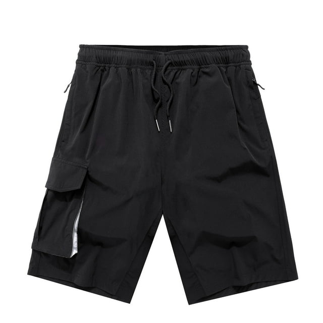 CEHVOM Shorts à Séchage Rapide Multi-Poches pour Hommes Pantalons de Randonnée Extensibles Décontractés