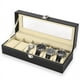 thumbnail image 5 of Caja de reloj de cuero Caja de almacenamiento de reloj Caja expositor de relojes Caja de reloj Caja de joyería de reloj múltiple Caja de pulsera de joyería, 5 of 5
