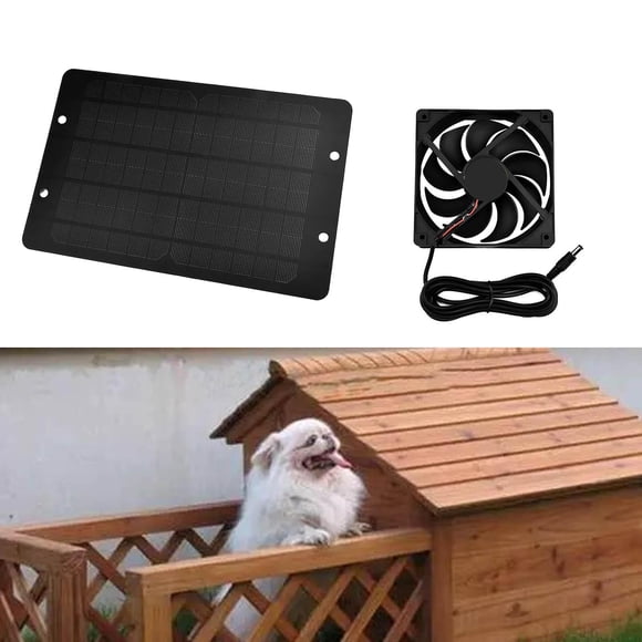 Ventilador de escape BLESIY de Panel Solar a prueba de agua 10W para exteriores