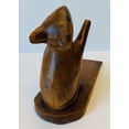 thumbnail image 3 of Mouse Doorstop Carved Wood Stained, 3 of 5