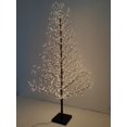 thumbnail image 2 of 5.8Ft Black Pre-Lit Birch Tree with 1099 LED Lights Christmas Holiday Decor Indoor Use Only, 2 of 5