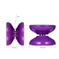 thumbnail image 2 of Magic Yo D2 One Third Yo Yo - Plastic YoYo (Purple), 2 of 2