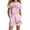Light Pink, variant on Gaexia Girls Summer Outfits Size 14-16 Floral Print Sleeveless Top Clothes Casual Sport T-Shirt and Shorts Set Two Piece Set Little Girls