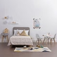 thumbnail image 3 of 2xhome Set of 4 Kids Size Plastic Toddler Chairs with Natural Wooden Dowel Legs, Gray, 3 of 9