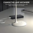 thumbnail image 3 of Desk Lamp,eye-caringtable Lamp,dimmable Bedside Lamp Usb Charging Port, 3 of 4