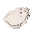 thumbnail image 4 of Bolsa de tenis, impermeable, 20 L, elegante, portátil y resistente, tipo bandolera, ideal para tenis, bádminton y pickleball. Blanco, 4 of 8