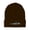 Brown, variant on Beanie Shark Embroidery, One Size, Black