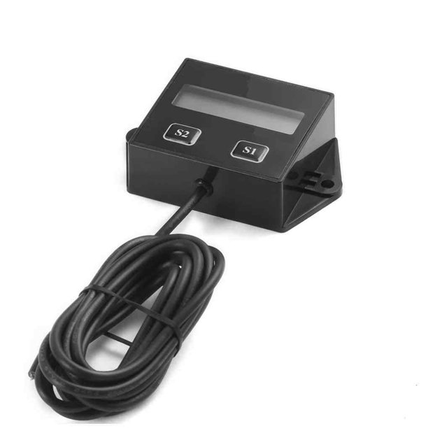 Digital Engine Tach Hour Meter Engine Tach Tachometer Gauge Inductive