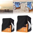 thumbnail image 4 of Housse de Chaise de Plage double Imperméable 210D Housse de Protection pour Chaise de Plage Extérieure, 4 of 8