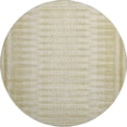 thumbnail image 2 of Addison Rugs Mayfield Premium Machine Washable Transitional Border Gold Round Rug, 8' x 8', 2 of 6