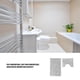 thumbnail image 5 of Advancent Juego de alfombrillas de baño antideslizantes, 2 uds., alfombra para baño, absorbente de agua, alfombra de felpa para inodoro, Juegos de accesorios de baño gris Advancent HA001740-03, 5 of 6