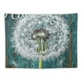 thumbnail image 5 of Autua Dandelion Tapestry Wall Hanging Unique Style Graphic Tapestries Home Wall Decor Art for Living Room Bedroom Apartment Farmhouse Dorm 40x30inch, 5 of 6