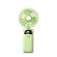 thumbnail image 2 of Ventilador plegable recargable por USB con pantalla digital • Ventilador portátil portátil de 5 velocidades • Batería de 1200mAh • Funcionamiento silencioso de 36dB • Blanco, azul, verde, 2 of 6