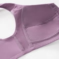 thumbnail image 6 of Njagoc3 Wireless Bras for Women Plus Size Front Button Wide Straps Seamless Comfortable Everyday Daily Bra, 6 of 6