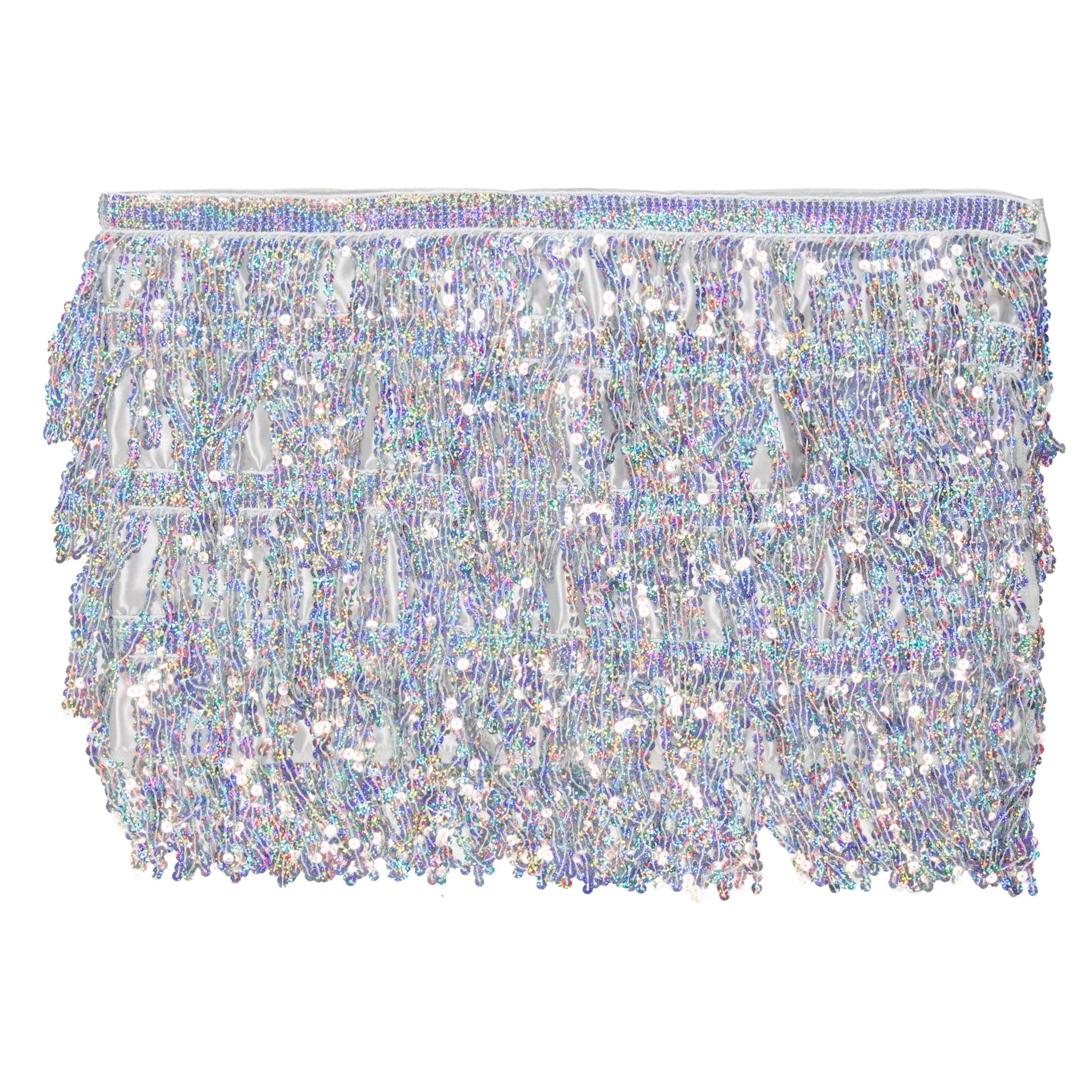 Fringe Skirt Costume Accessory for Adults, Multicolor, L/XL, Halloween by Way To Celebrate