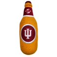 thumbnail image 1 of Pets First NCAA Indiana Hoosiers Botella de cerveza de peluche para perros y gatos, juguete con chirrido, botella de refresco de estadio más linda, juguete de peluche para perros y gatos con chirriado, 1 of 1