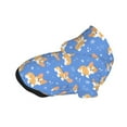 thumbnail image 2 of KLL Kawaii Corgi for Basic Dog Hoodie - Pet Hoodie Sweater with Leash Hole - Cute Dog Sweatshirt - Pet Clothes Hooded Sweatshirt for Dog & Cat -Medium, 2 of 8