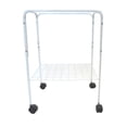 thumbnail image 3 of YML 1914WHT_4924WHT 1/2" Bar Spacing Flat Top Bird Cage with Stand, White, 3 of 4