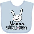 thumbnail image 3 of Inktastic Nana Bunny Grandchild Boys or Girls Baby Bib, 3 of 4