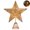 Champagne, variant on 15x20CM Lighted Glitter Star Christmas Tree Topper, Woven Hollow 3D Star Tree Top Ornament with Warm LED Lights, Multi Color Glitter Xmas Tree Decoration for Holiday Home Decor