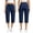 Blue, variant on Long Shorts for Women Hiking Cargo Bermuda Shorts Lightweight Knee Length Capris for Summer Travel Fishing