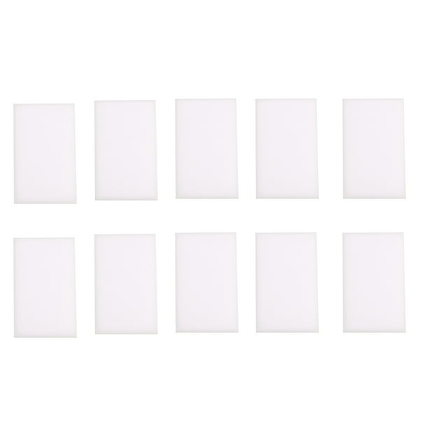 Limpiador de Melamina EcolóGico Blanco Cocina Esponja Mágica Frotar 10X6X2 cm 1000 Piezas