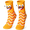 crazy socks for kids boys Orange _a06, variant on Crazy Socks for Kids - Silly Wacky Funny Monster 3D Eyes Crew Socks, White Elephant Gifts Stocking Stuffers for Boys Girls Ages 3-12