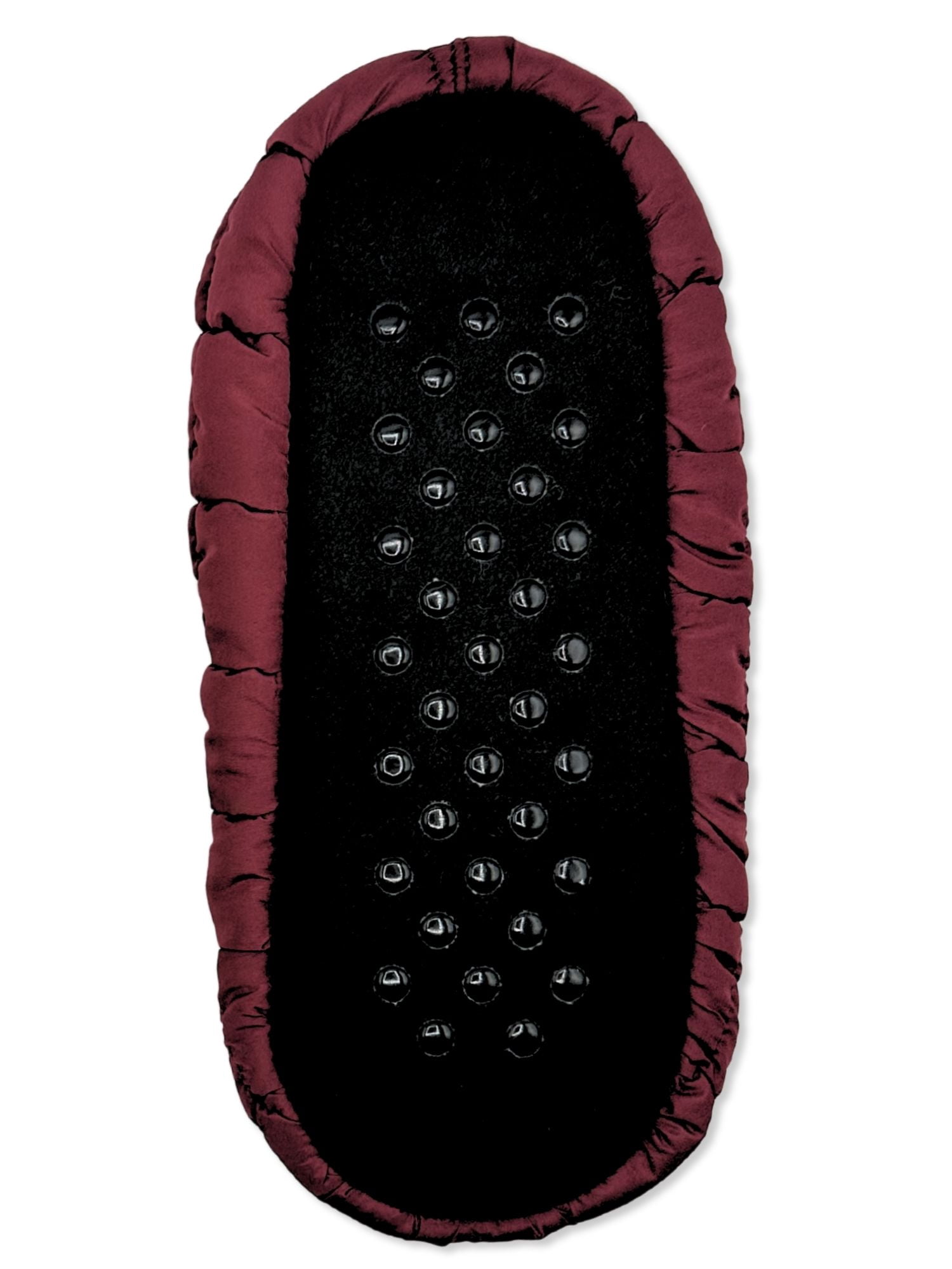 Fuzzy Babba Women’s Puffer Slipper Socks, 1-Pack, Shoe Sizes 7-9.5