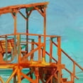 thumbnail image 3 of Masterpiece Art Gallery Lifeguard At The Beach By Studio Arts Canvas Art Print 30" x 30", 3 of 4