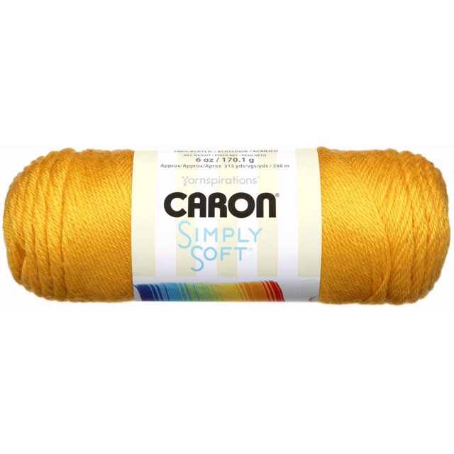 Caron® Fil Simply Soft®, Acrylique #4 Moyen, 6oz/170g, 315 Yards