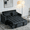 Black004, variant on Gewnee Black 52.75 Inch Convertible Sleeper Sofa Bed with Adjustable Backrest, Storage Pocket & Solid Wood Frame for Living Room