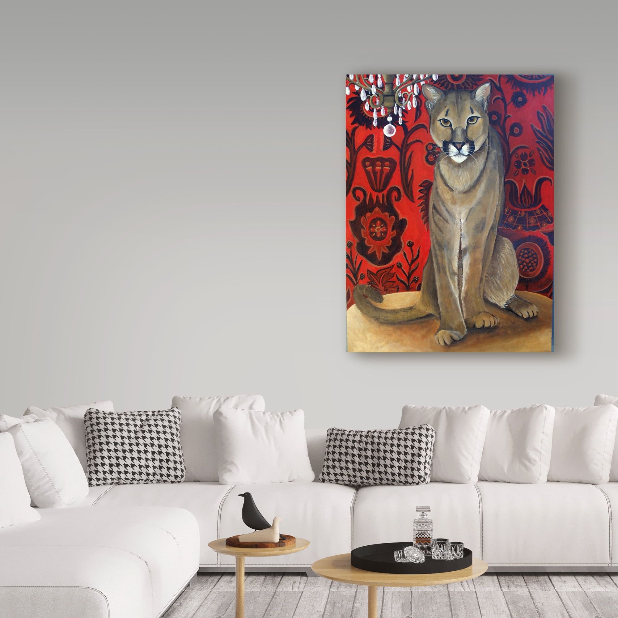 Trademark Fine Art 'Best Cougar 2' Canvas Art by Catherine A Nolin