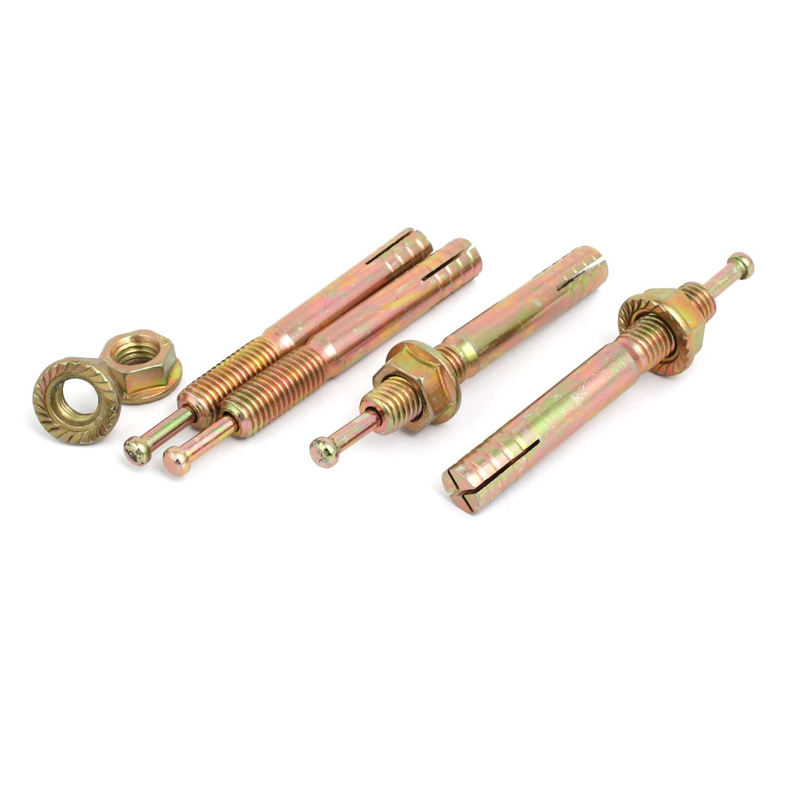 Unique Bargains M12 x 90mm Zinc Plated Hammer Drive Anchor Expansion