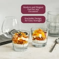 thumbnail image 7 of Rosendahl Grand Cru Glass Tumblers (Set of 4) - 9.1 Fl. Oz. - Lead-Free, Dishwasher Safe, Elegant Clear Glass Drinkware for Water, Juice, Coffee, and Wine - Modern, Durable (Clear), 7 of 7