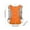Orange, variant on Linnome Pack of 2 Running Backpack | Fitness Bag | Jogging Daypack with Pockets | Adjustable Reflective Hydration Pack for Outdoor Running Camping Cycling, Comfortable Reflective Lightweight | Vest