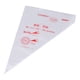 thumbnail image 3 of 100 Piezas De Bolsas De Pastelería, Plástico De Grado Alimenticio, Transparente, Antideslizante, Bolsas Para Decoración De Pasteles, Bolsas De Pastelería Para Pasteles, Crema,, 3 of 7