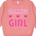 thumbnail image 3 of Inktastic Grammie Girl Granddaughter Toddler Sweatshirt, 3 of 4
