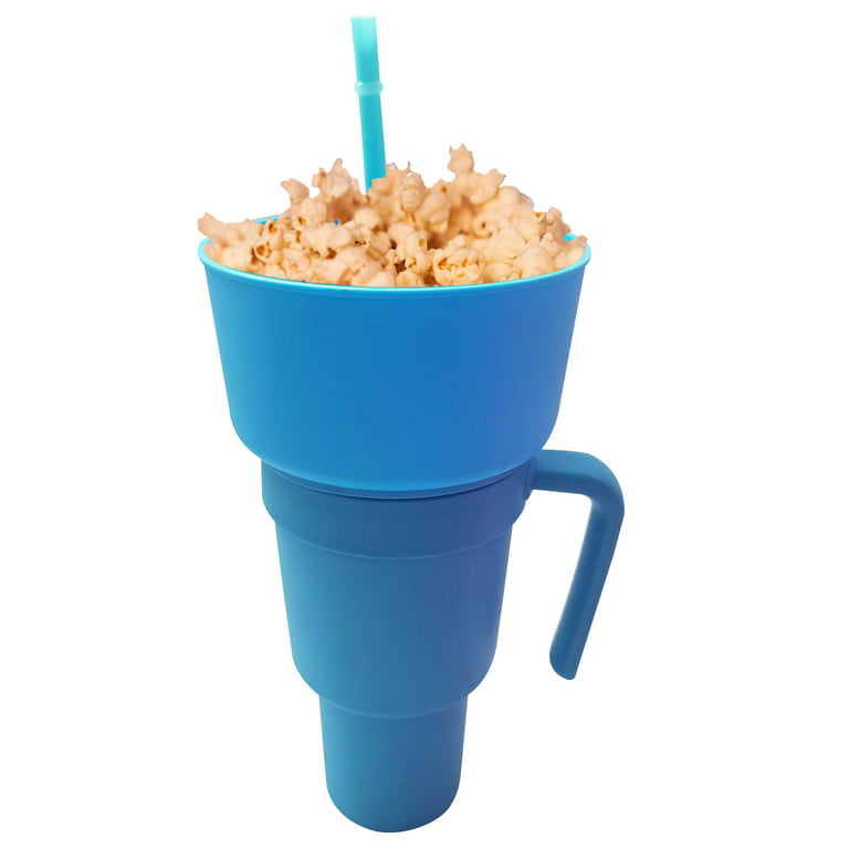 HLGK Drink Cup with Snack Bowl - 2 in 1 Cup Combo for Drink Snack  Bowl,Travel Snack & Drink Cup Comb…See more HLGK Drink Cup with Snack Bowl  - 2 in 1