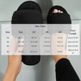 thumbnail image 3 of Fnooota Womens Slide Slippers, Indoor Non Slip Open Toe Soft Sole Fuzzy Slippers Bedroom Shoes Hot Pink Size 5.5-6, 3 of 7