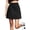 Black, variant on Sngxgn Skirt for Women Pleated High Waist Skater Skirt Skirts(Green,M)