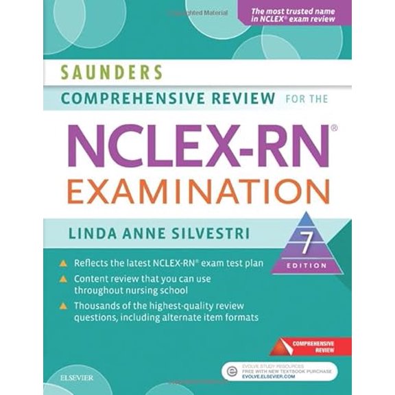 Pre-Owned Saunders Comprehensive Review for the Nclex-Rn? Examination (Paperback) 0323358519 9780323358514
