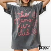 The Moms Run Club Graphic Fitness Mom Running Active Lifestyle Mama Workout T-Shirt, Unisex T-Shirt