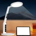 thumbnail image 5 of LED Desk Lamp, Adjustable Brightness, Reading Lamp, Bedside Lamp, Warm White Natural Light, Comfortable Lighting Mode, Sensitive Control, Energy Saving Eye Care Office Learning Desk Lamp, 5 of 6