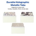 thumbnail image 4 of Avery Ultra Tabs, 2" x 1.5", 36 Holographic Tabs (2 Pack of 74145), 4 of 10