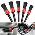 thumbnail image 3 of 5pcs Car Detailing Brush Kit Plastic Vehicle Auto Pickup Truck Interior For Wheel Console Clean Set, 3 of 12